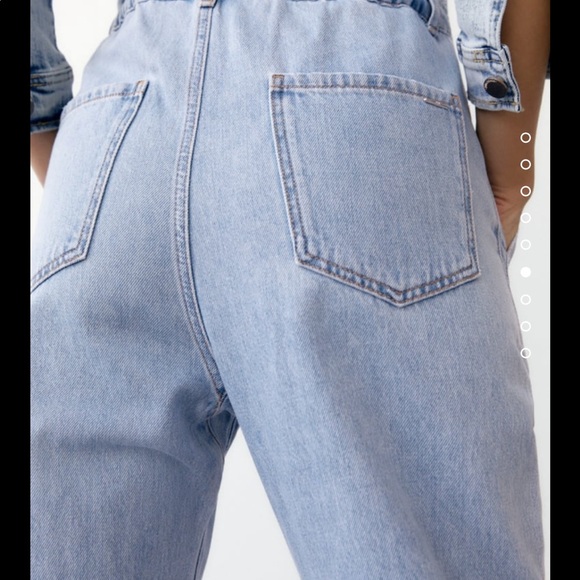 Zara Jeans Zara Baggy Paperbag Jeans Poshmark